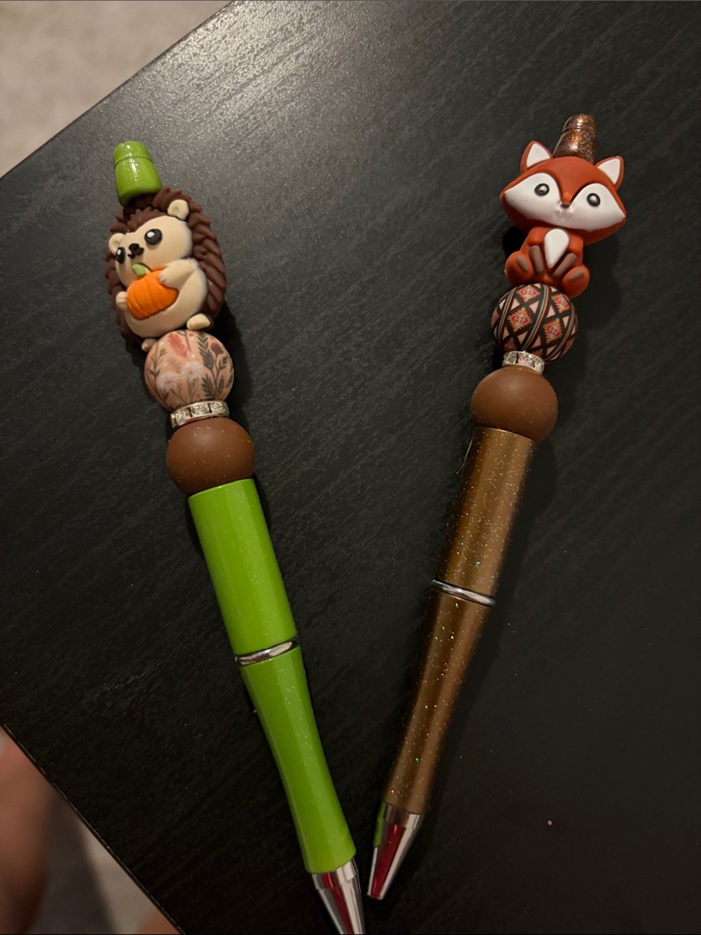Cute Hedgehog and Fox Pens